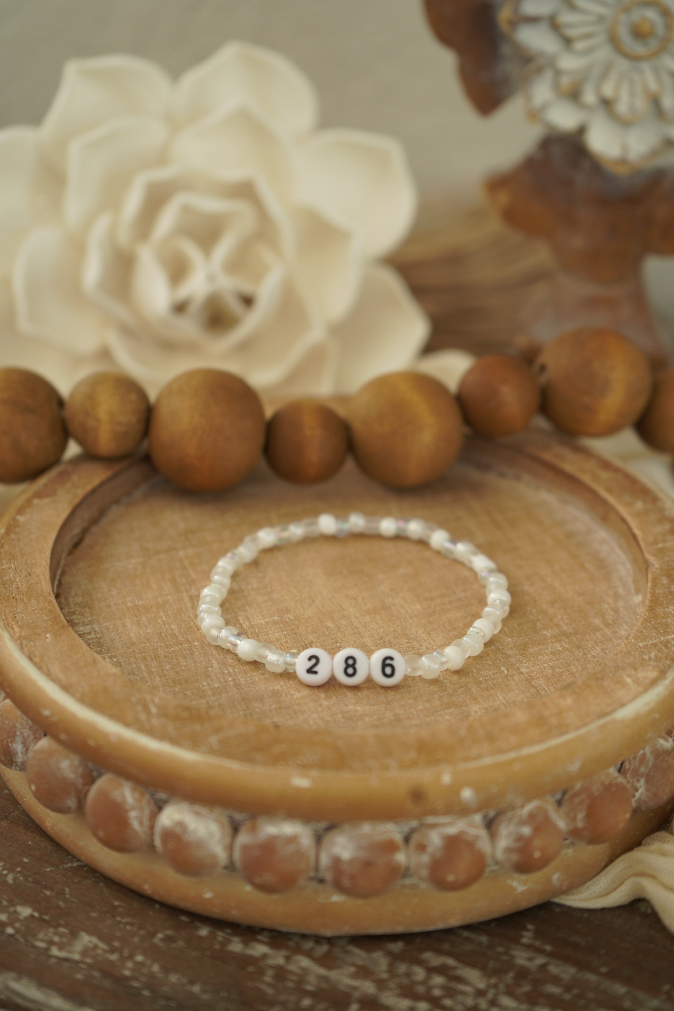 286 - He Is Risen Stretchy Bracelet SCRIPTUR356