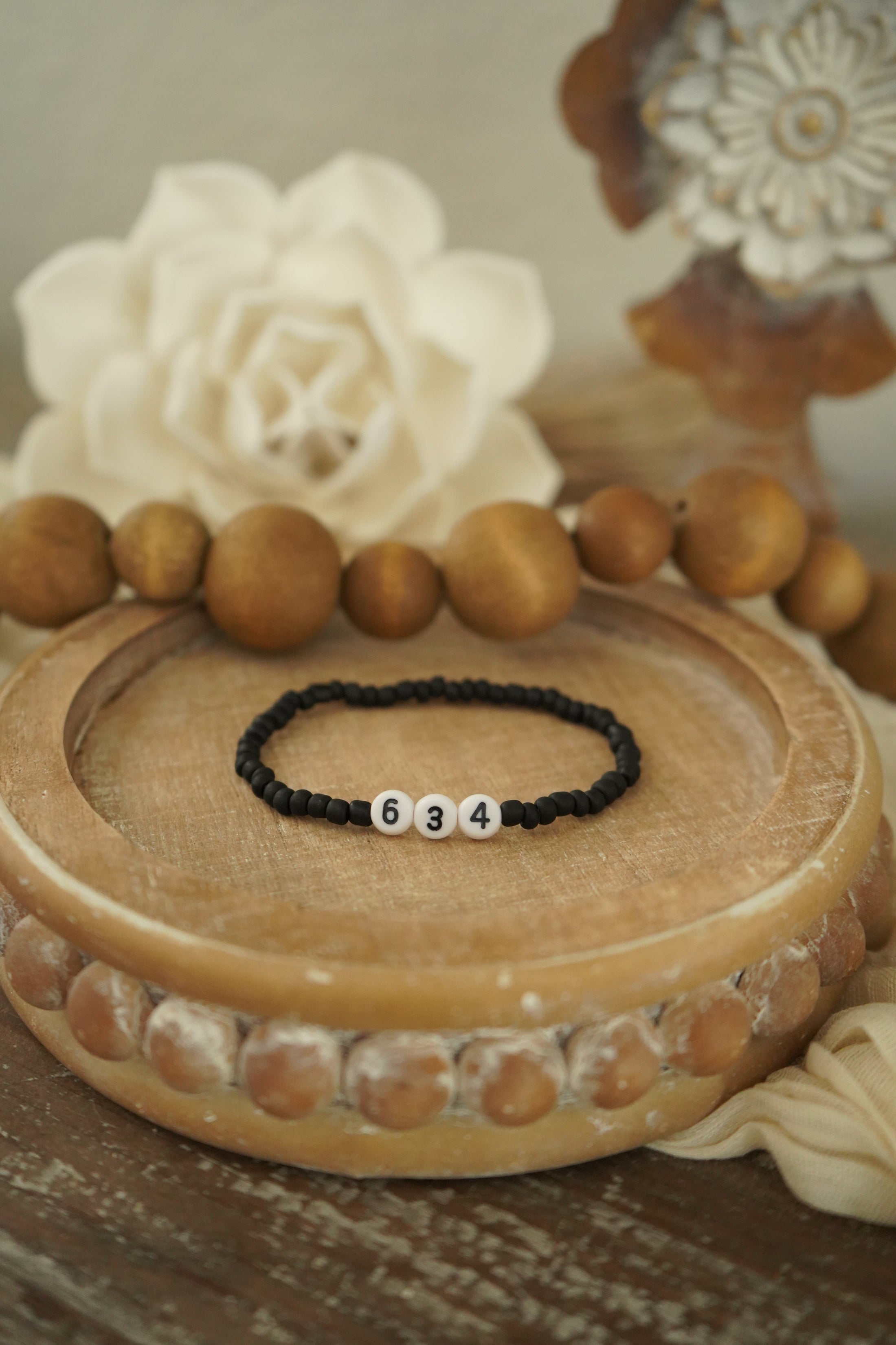 634 - Do Not Worry Stretchy Bracelet SCRIPTUR356