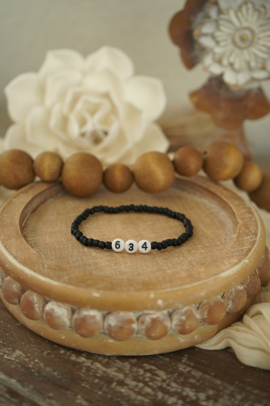 634 - Do Not Worry Stretchy Bracelet SCRIPTUR356