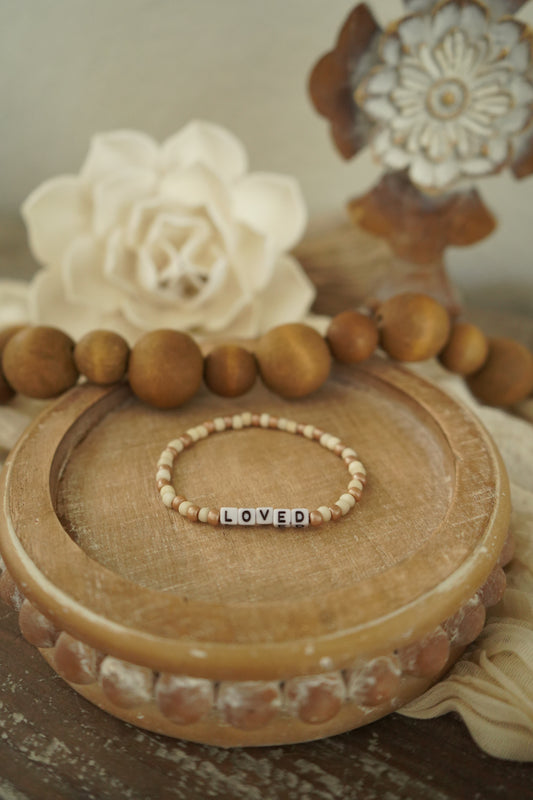 Loved Stretchy Bracelet