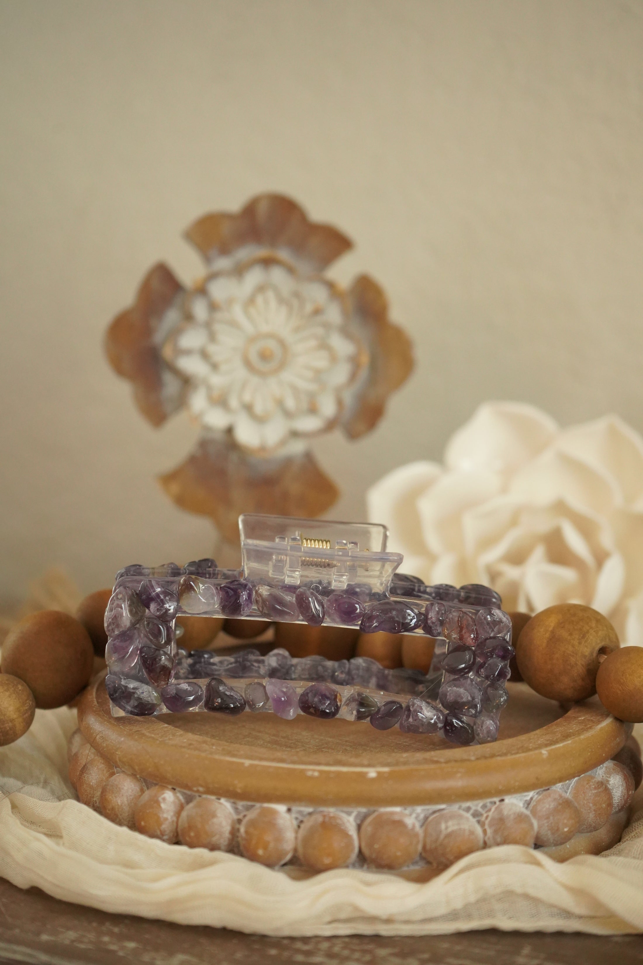Halo Darlin' Purple Claw Clip