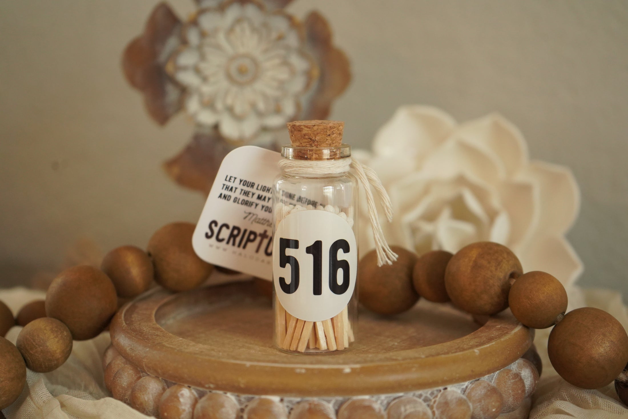 516 - Matthew 5:16 Matches - SCRIPTUR356