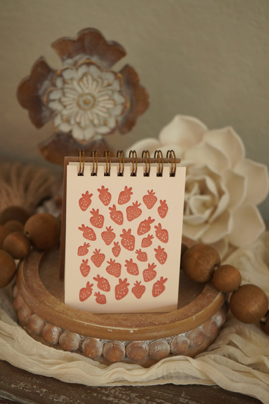 Strawberry Mini Jotter Notebook