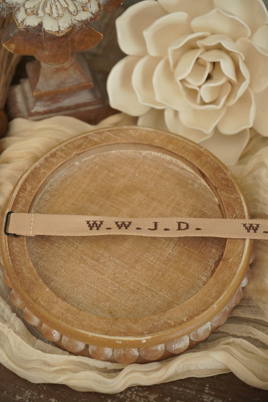 W.W.J.D Woven Bracelet