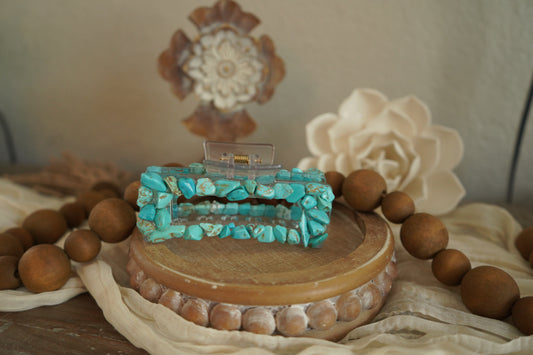 Halo Darlin' Turquoise Claw Clip