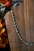 Load image into Gallery viewer, Maverick Sterling Silver Pearls and Turquoise Necklace - Various Lengths
