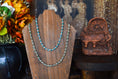 Load image into Gallery viewer, Maverick Sterling Silver Pearls and Turquoise Necklace - Various Lengths
