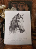 Load image into Gallery viewer, Horse Is Prepared - Wall Print 8x10
