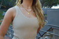 Load image into Gallery viewer, Buck Stitch Tank Top in Natural
