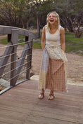 Load image into Gallery viewer, Meadow Quilt Patch Midi Skirt
