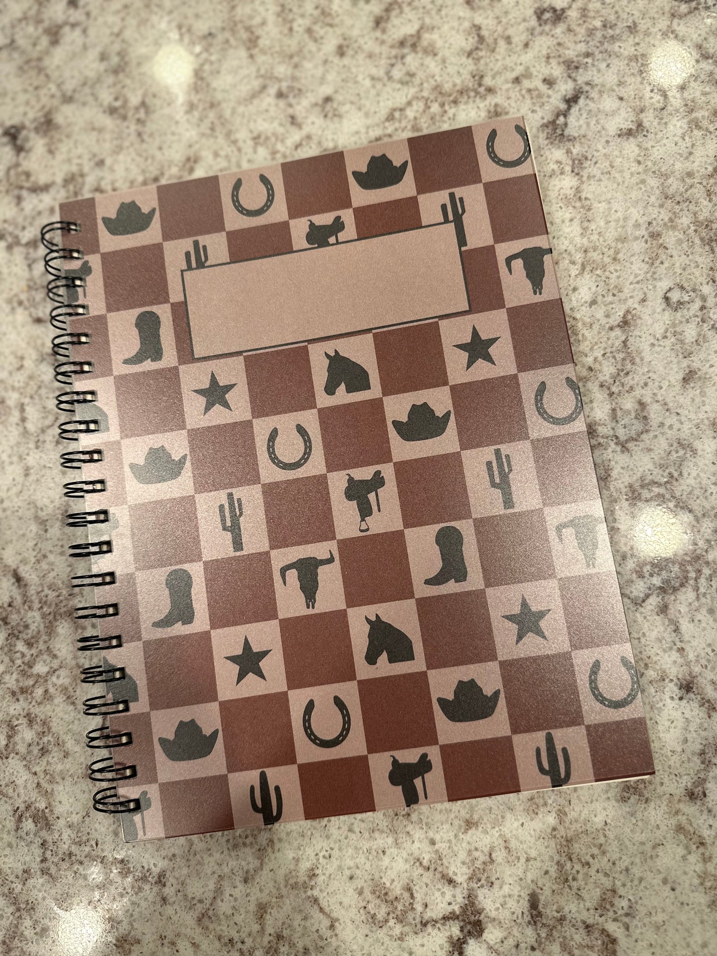 Western Checkmate Notebook