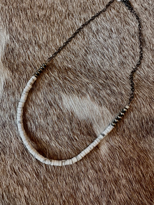Howlite Necklace
