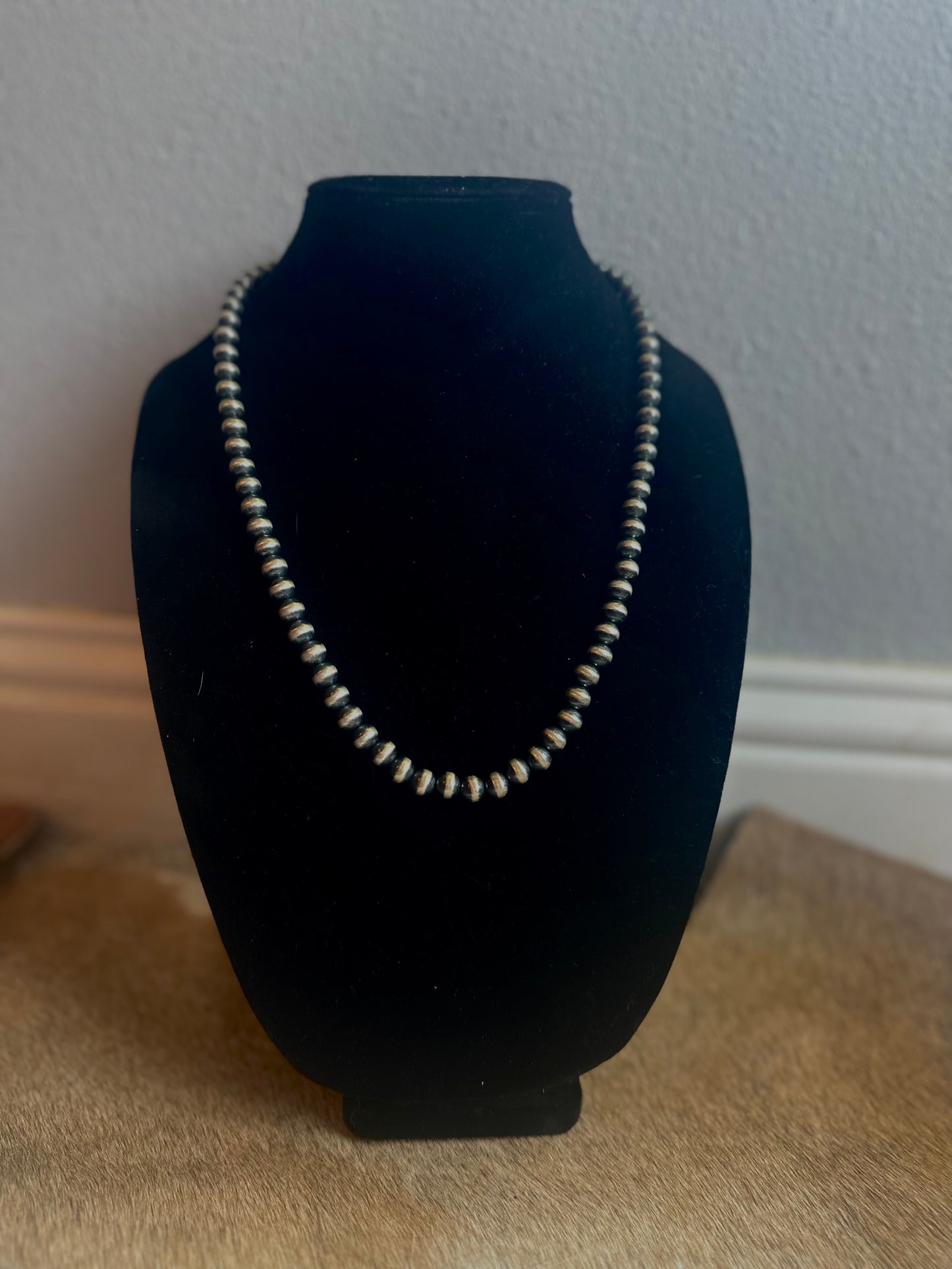 8mm Navajo Pearls 24" Necklace