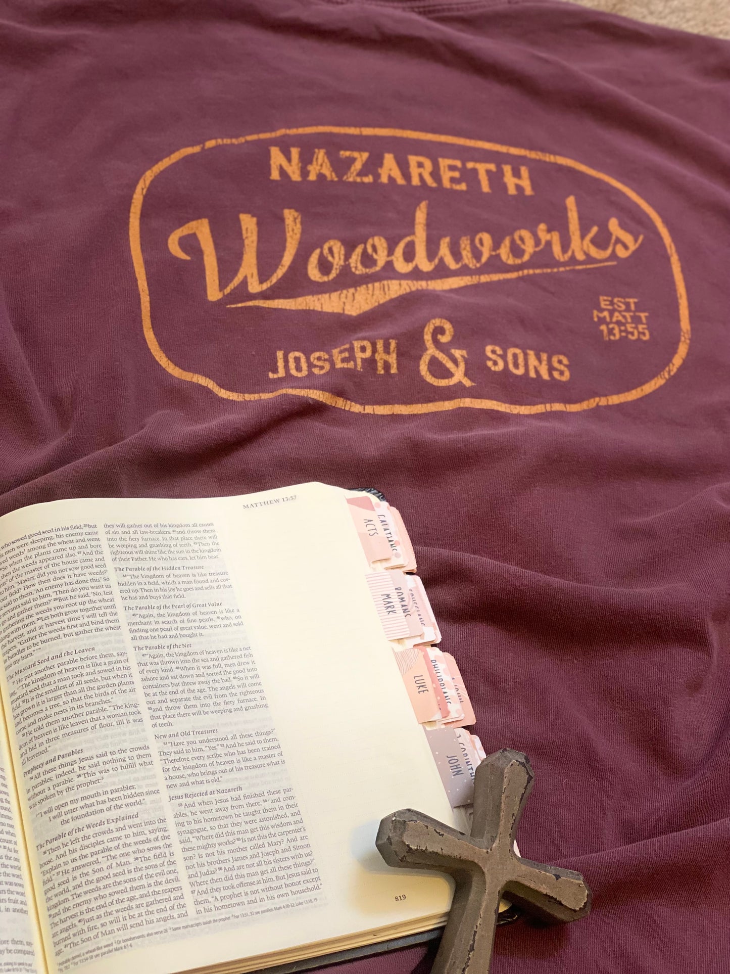Godspeed Textiles "Woodworks" Unisex T-Shirt