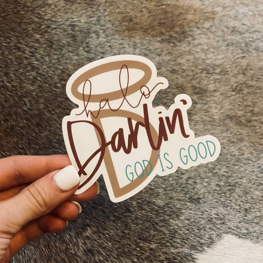 Halo Darlin' Logo Sticker