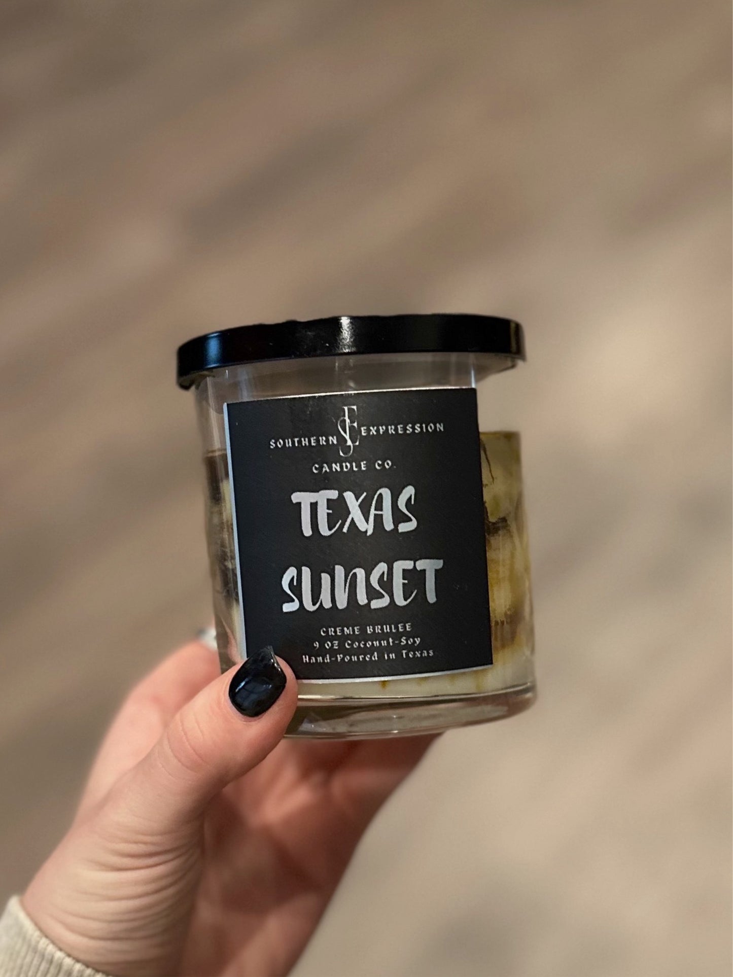 Texas Sunset Candle