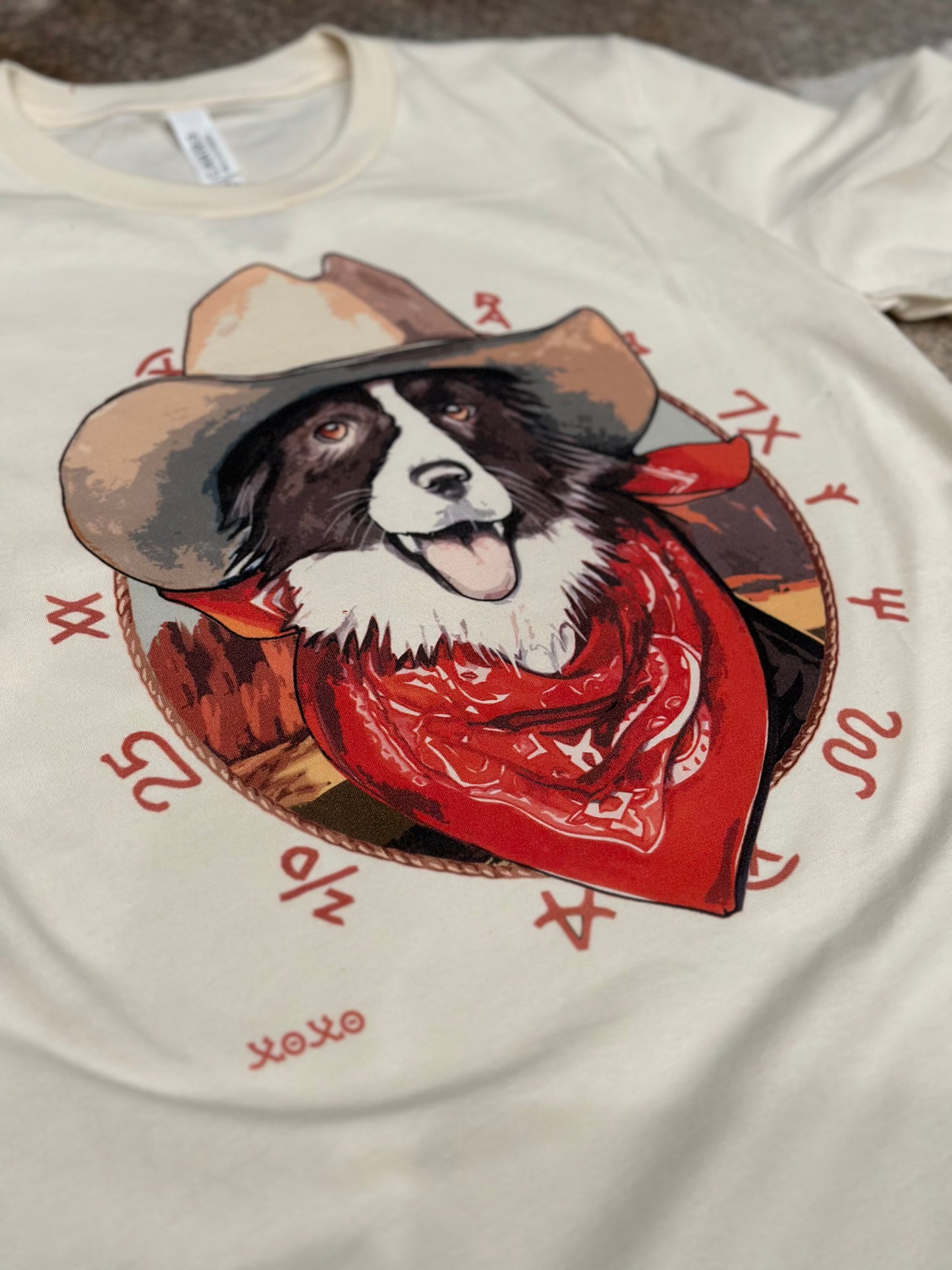 XOXO Border Collie Shirt